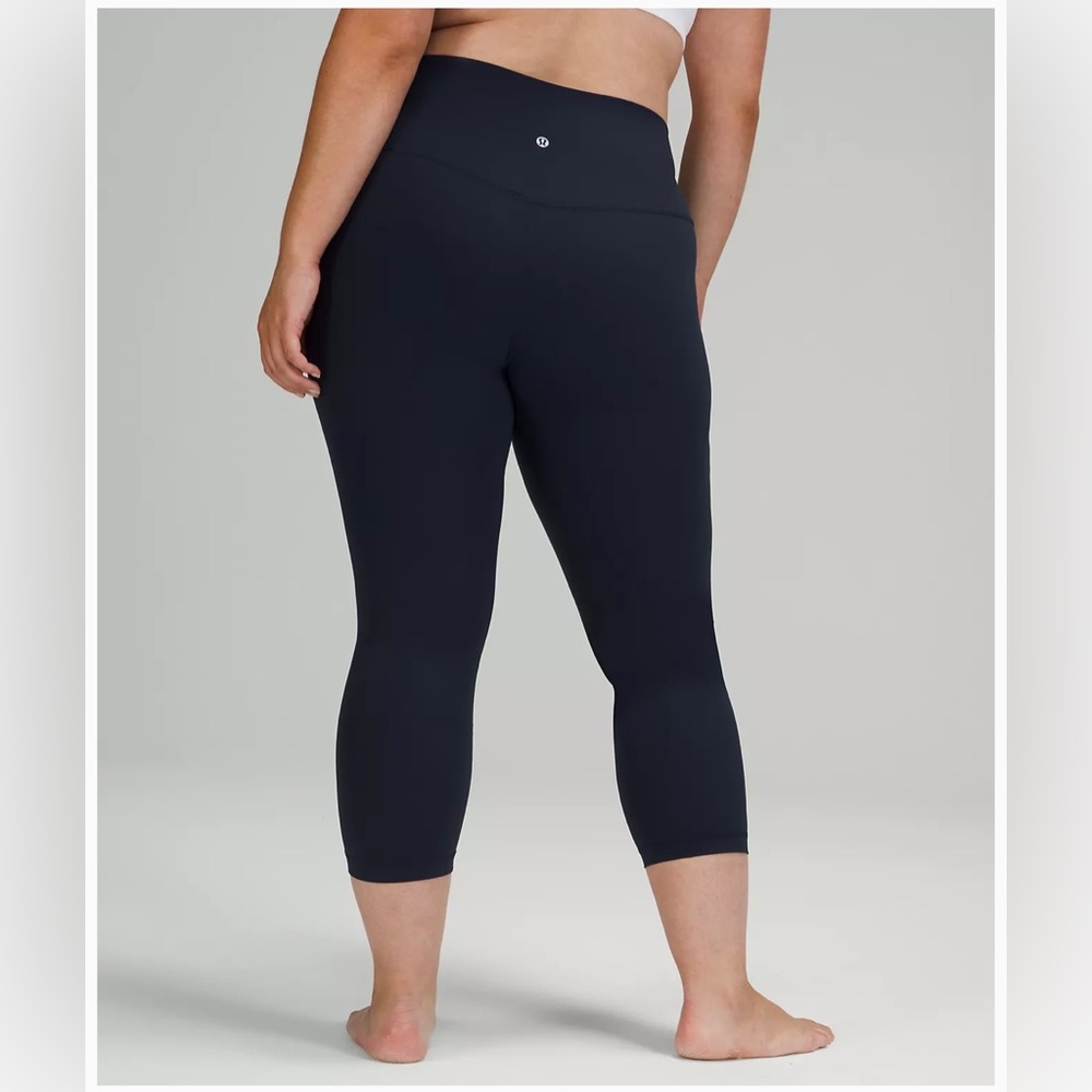 Lululemon Align High Rise Crop 23” True Navy